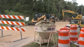 More road projects will shutdown Baldwin Co roads starting next week [upl. by Vorfeld]