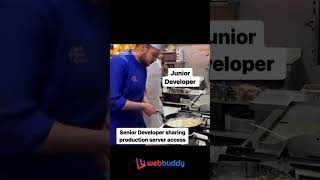 Senior Developer sharing production server access [upl. by Adias]