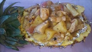 Pineapple chicken Recipe  Easy Made Pineapple Chicken  Sticky Pineapple chicken Recipe [upl. by Orlantha848]