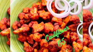 Cauliflower 65 recipe in Tamil  Gopi 65 recipe in TamilCauliflower 65 Gobi 65 [upl. by Eliam629]