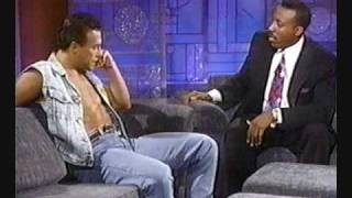 Van Damme on Arsenio Hall Universal Soldier Part 2 [upl. by Allekim]