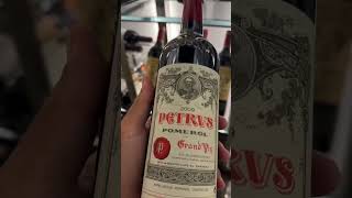 When the 2009 Château Petrus catches your eye 😍 djkhaled thewinecrate petrus [upl. by Eilatam]