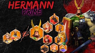 Rise of Kingdoms  Hermann Prime Testing vs NevskyJoan [upl. by Helmut657]