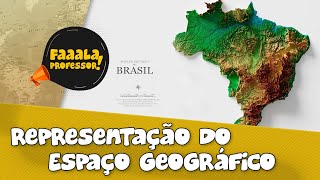 Representação do espaço geográfico  GEOGRAFIA  Prof Carlos André [upl. by Eloken944]