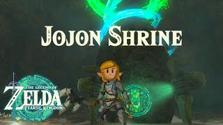 HOW TO Complete JOJON SHRINE in Zelda Tears of the Kingdom [upl. by Annoiek]