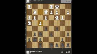 Reti Opening Nimzo Larsen Variation  Chess Play and Learn  Rating 1632 [upl. by Gristede]