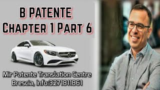 B Patente Driving Licence Chapter 1 Part 6 [upl. by Smaoht]