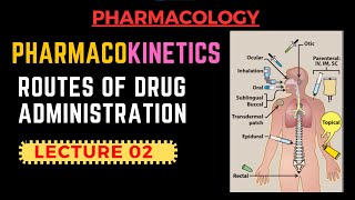 Routes of Drug Administration Pharmacology  L2  Pharmacokinetics  By Muneeb Ur Rehman [upl. by Gorton568]