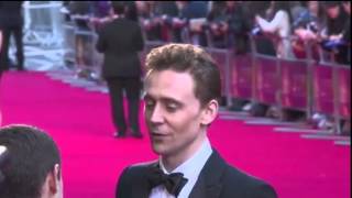 Tom Hiddleston at The Laurence Olivier Awards on April 13 2014 [upl. by Winou]