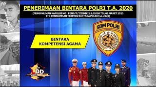 PERSYARATAN RESMI BINTARA KOMPETENSI AGAMA TA 2020 [upl. by Ahsile53]