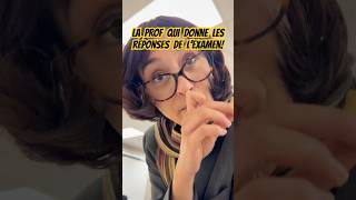 La PROF qui donne toutes les réponses de l’EXAMEN 😲 prof enfants examen [upl. by Suzette]