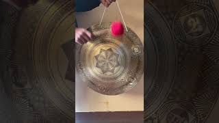 22 inch Gong SoundHandmade Flat GongYoga Meditation GongSound Healing Gong sound gong yoga [upl. by Corene]