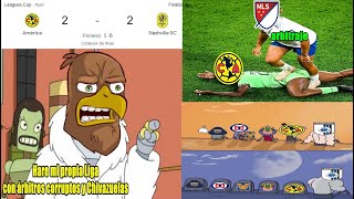 Memes América Robo En La Leagues Cup 😂Monterrey y Querétaro La Última Esperanza de México Memes [upl. by Eve]