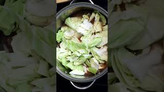 Delicious Beef amp Cabbage Soup  Homemade  Made From Scratch  The Southern Mountain Kitchen shorts [upl. by Judas222]