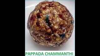 Pappada Chammanthi Malayalam [upl. by Appel383]