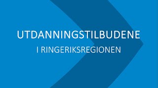 Utdanningsvalg i ringeriksregionen 2021 [upl. by Naloj543]