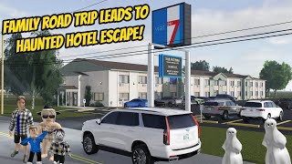 Greenville Wisc Roblox l Haunted Hotel Family Road Trip Vacation Update Roleplay [upl. by Otreblide511]