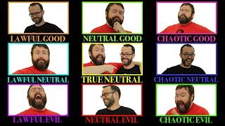 Alignment Lawful Good to Chaotic Evil in 5e Dungeons amp Dragons  Web DM [upl. by Temple]