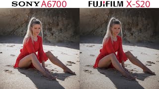 Sony A6700 Vs Fujifilm XS20  Camera Test Comparison  Sony Vs Fujifilm [upl. by Nairrot208]