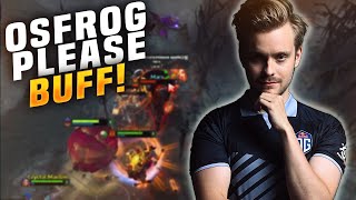 Jerax Can IceFrog Buff This Hero [upl. by Aleahcim]