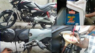 SuryakantTechnicalGuru HlHero Honda CBZ Oil Change At Home [upl. by Ierbua]