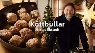 Köttbullar  julklassiker av Niklas Ekstedt [upl. by Analihp]