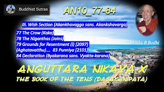 AN107784Resentment The Book of the Tens ANGUTTARABhikku BBodhi Jun 2024 [upl. by Anehsuc]