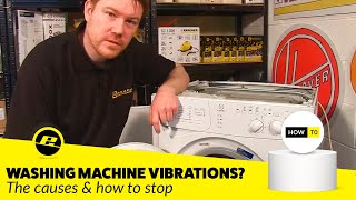 How to Prevent a Washing Machine Shaking and Spinning Noisily [upl. by Joelle]