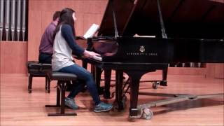 Chopin Piano Concerto No 1 Op11 with Two Pianos 1st movement CarsonNewman University [upl. by Aenad]