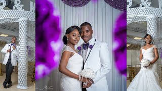 Kwazo and Guilaine Beautiful Congolese Wedding Highlights [upl. by Ainoet]