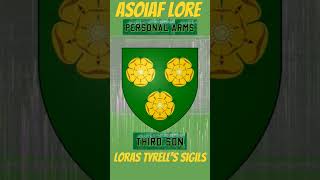 Loras Tyrell and his Sigils Asoiaf Game of Thrones Lore asoiaf gameofthrones houseofthedragon [upl. by Leontyne]