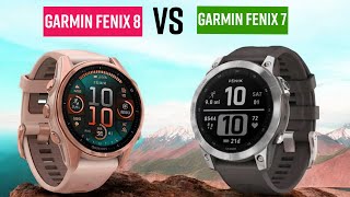 Garmin Fenix 8 vs Garmin Fenix 7 Key Differences DETAILED [upl. by Sweeney]