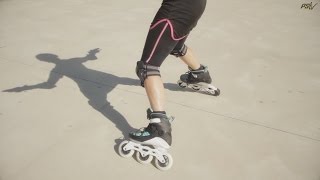 How to stop SAFE on inline skates  Plow amp TStop skating tutorial [upl. by Bowden]