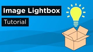 Simple Image Lightbox Tutorial [upl. by Kori]