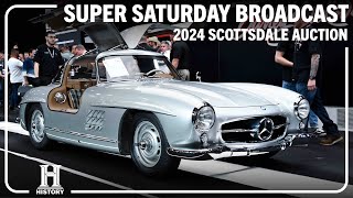 2024 SCOTTSDALE SUPER SATURDAY BROADCAST  Saturday January 27  BARRETTJACKSON 2024 AUCTION [upl. by Holland722]