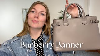 Burberry Banner Bag Review [upl. by Iduj980]