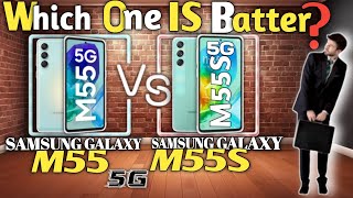 samsung galaxy M55 5G Vs samsung galaxy M55s 5G [upl. by Siradal796]