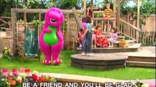 Barney  Being Friend  Friendship Song [upl. by Akener444]