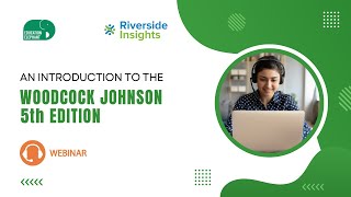 New Woodcock Johnson V  5th Edition Webinar [upl. by Earezed]