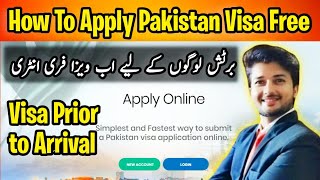 How British Citizens Can Apply for a Pakistani Visa for Free  برطانوی شہریوں کے لیے ویزا فری انٹری [upl. by Culhert]