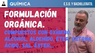 FORMULACIÓN ORGÁNICA SALES Y ÉSTERES [upl. by Akenihs]