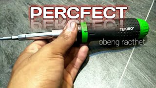 Obeng terbaik obeng rachet tekiro [upl. by Valentijn]