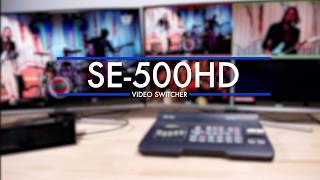 Datavideo SE500HD Tutorial 1 Getting Started [upl. by Damarra38]