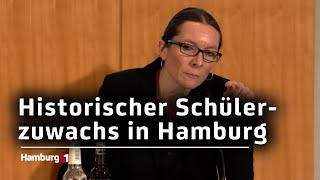 Schuljahresstatistik 202324 So viele Schüler wie noch nie an Hamburgs Schulen [upl. by Irrej]