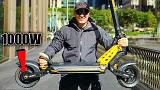 New 1000W Compact Electric Scooter Ausom Leopard [upl. by Reaht]