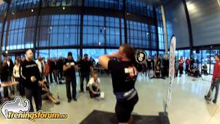 Strongman  Fitnessmessen 2012  Treningsforumno [upl. by Azarcon657]