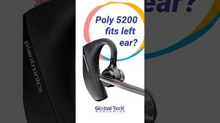 Can the Plantronics Voyager 5200 UC Be Worn on Both Ears shorts [upl. by Eciened274]