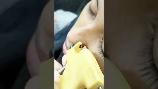 Nose piercing Video 2024 nosepiercing piercingvideo trending education shorts [upl. by Nosa]