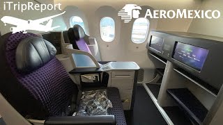 Aeromexico 7878 Clase Premier Business Class Review [upl. by Eniahs]