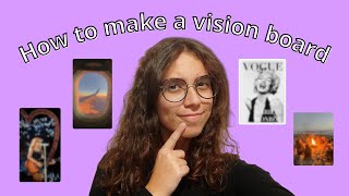 How to make a Vision Board for 2025 [upl. by Montanez361]